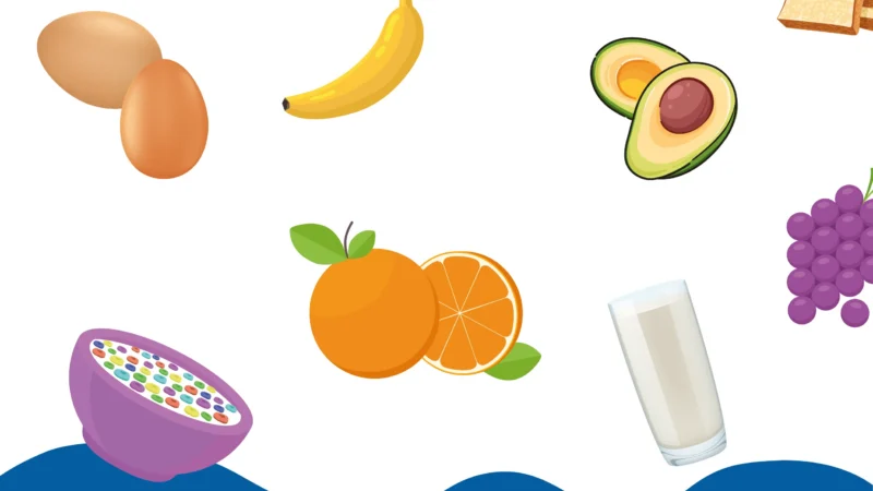 Recorta los cuadros, voltéalos y encuentra los pares de cada alimento
