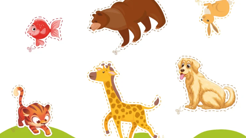 ¡Es hora de ordenar! Veremos cuál de estos animales es más grande