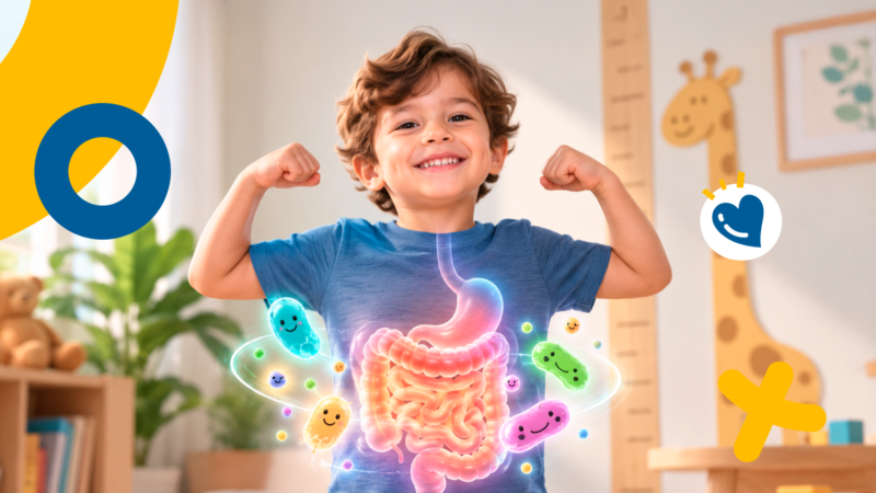 Microbiota intestinal en niños: la relación con el crecimiento​